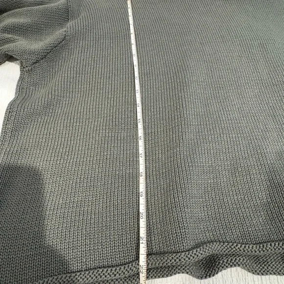 Eskandar Knit Sweater in Grayish Green